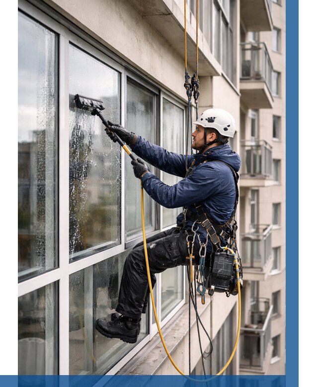 Мойка балконного остекления в Пензе от 3593 р. | ВЫСОТНИК-Пнз