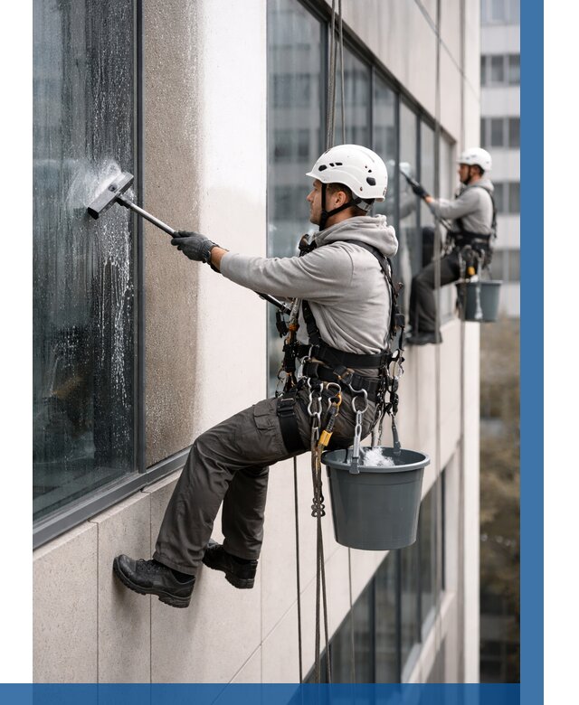 Мойка фасадов зданий в Пензе под ключ от 359 р. | ВЫСОТНИК-Пнз