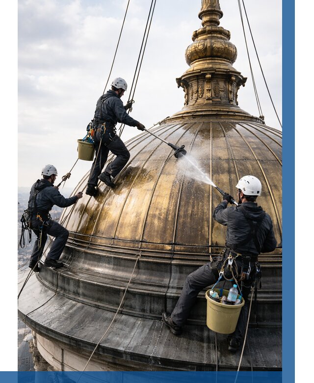 Мойка куполов и шпилей в Пензе от 8212 р. - заказать | ВЫСОТНИК-Пнз