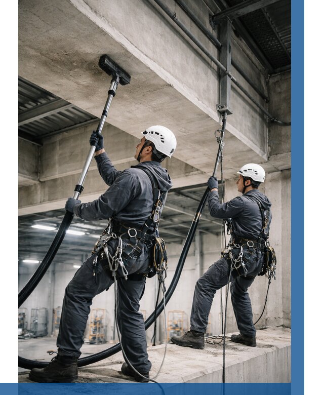 Обеспыливание потолочных конструкций в Пензе от 257 р. |ВЫСОТНИК-Пнз