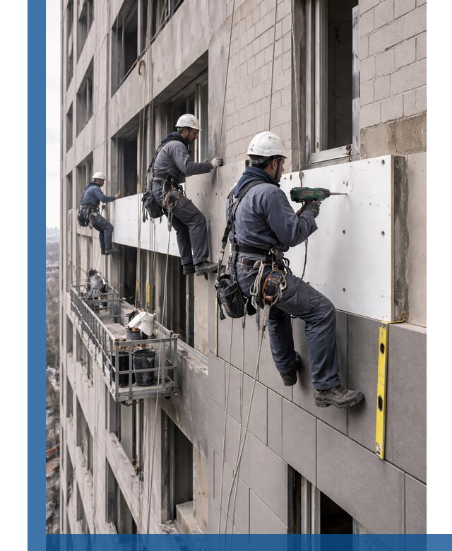 Монтаж фасадных термопанелей высокого качества в Пензе