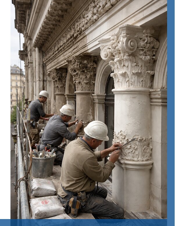 Реставрация фасадной лепнины в Пензе от 2566 р. | ВЫСОТНИК-Пнз