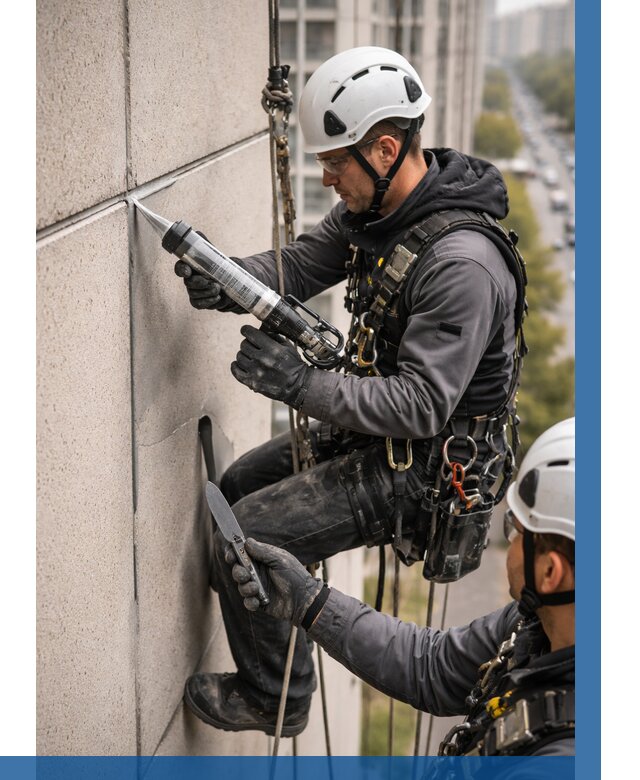 Первичная герметизация швов в Пензе от 616 р. | ВЫСОТНИК-Пнз