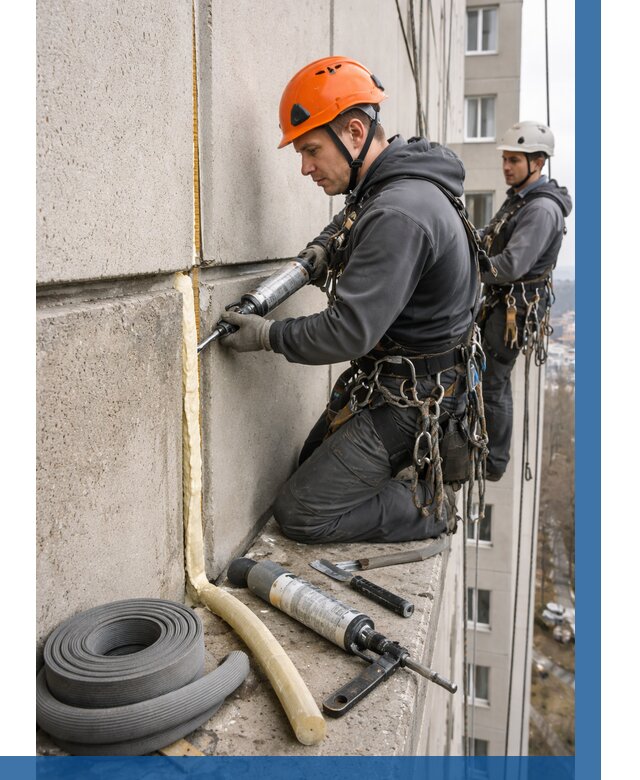 Теплый шов межпанельные швы в Пензе от 719 р. | ВЫСОТНИК-Пнз