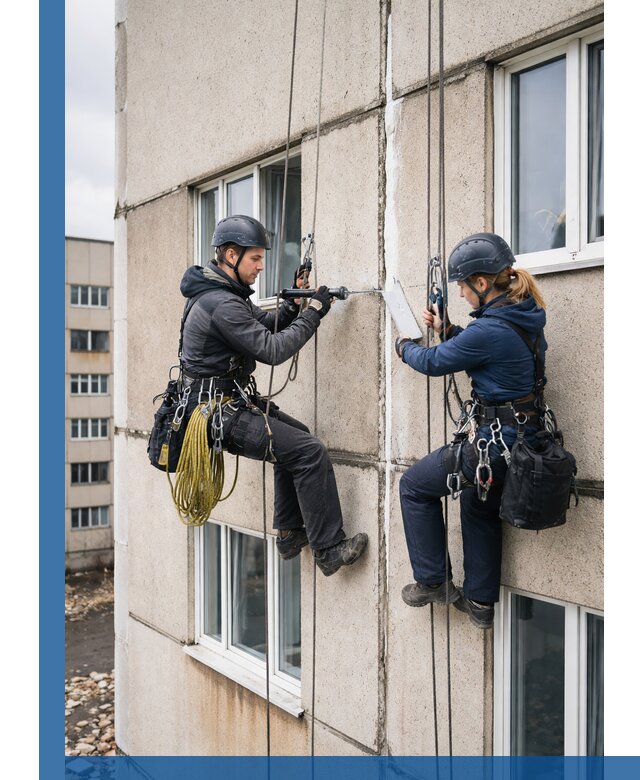 Герметизация межпанельных швов тёплым швом в Пензе