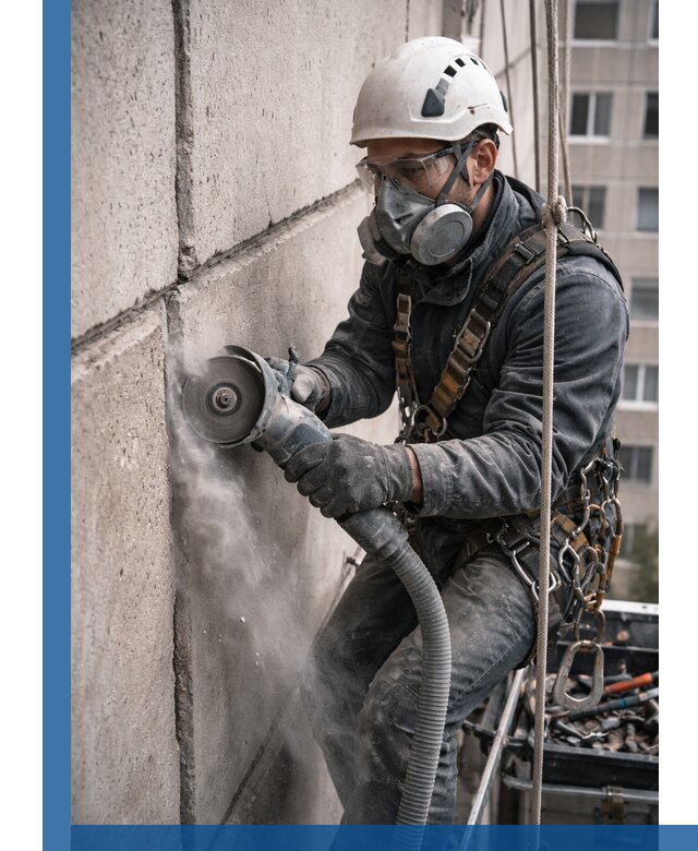 Штробление межпанельных швов в Пензе качественно и быстро