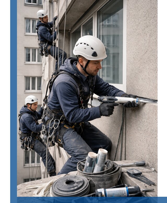 Герметизация швов лоджии в Пензе профессионально и надежно