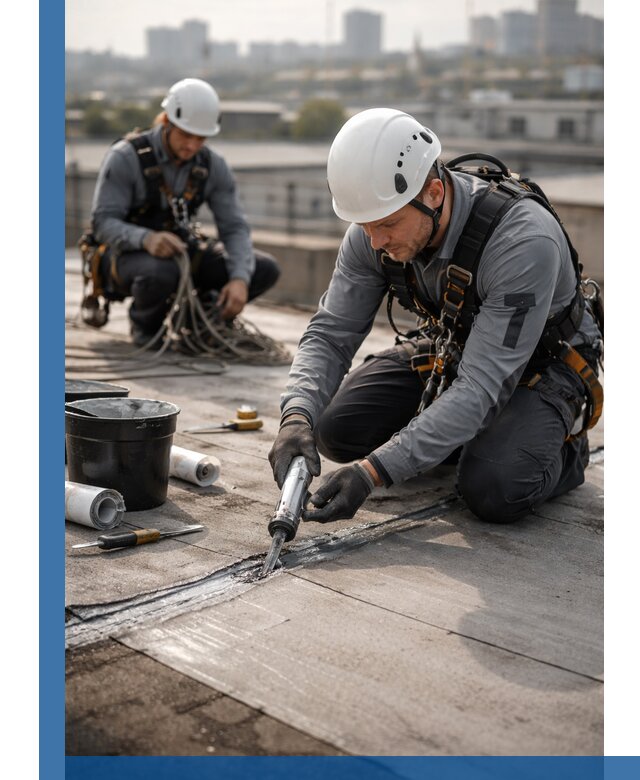 Аварийное и капитальное устранение протечек кровли в Пензе