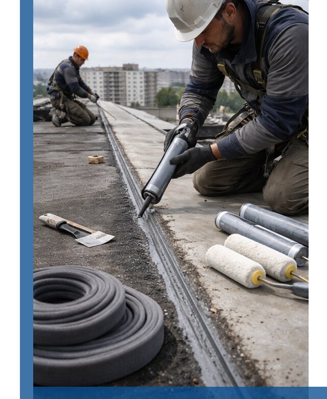 Герметизация швов кровли в Пензе с гарантией герметичности