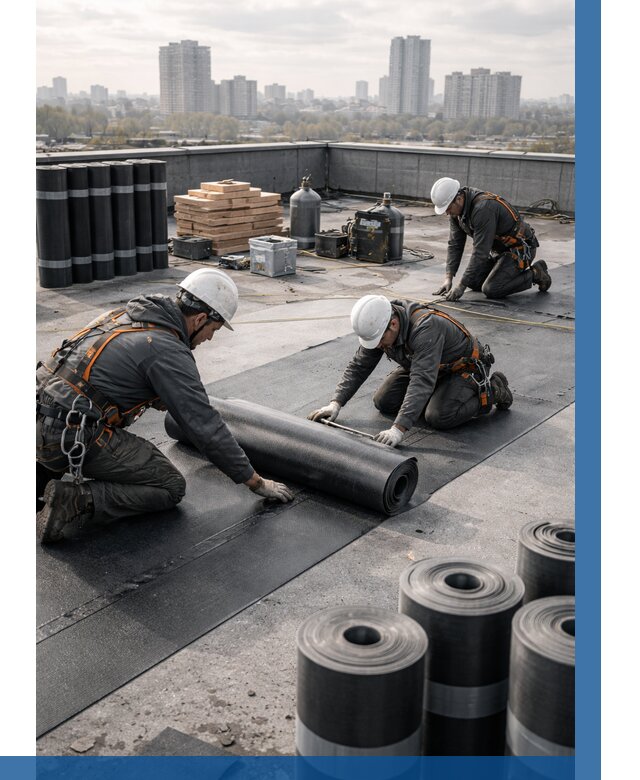 Монтаж мягкой кровли под ключ в Пензе от 462 р. | ВЫСОТНИК-Пнз