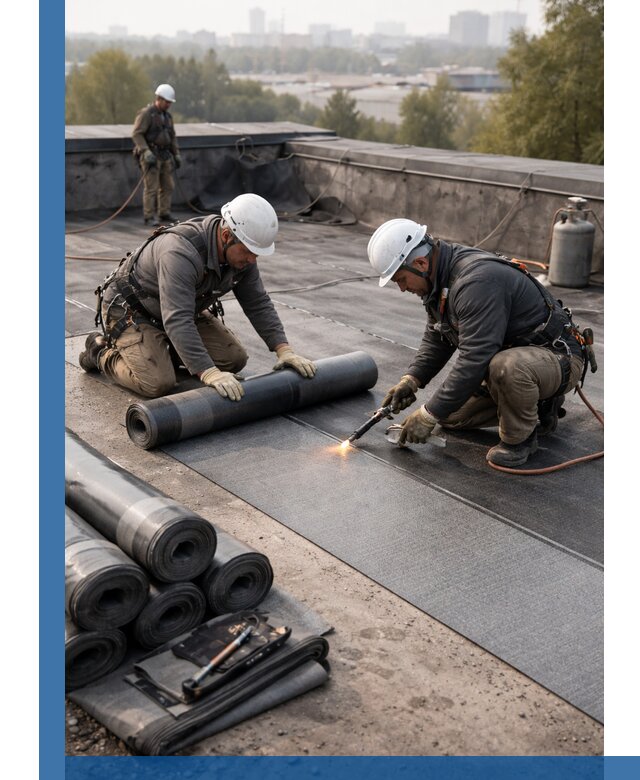 Монтаж мягкой кровли в Пензе профессионально и надежно