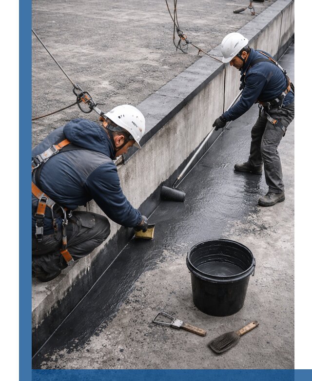 Гидроизоляция кровли жидкой резиной профессионально в Пензе