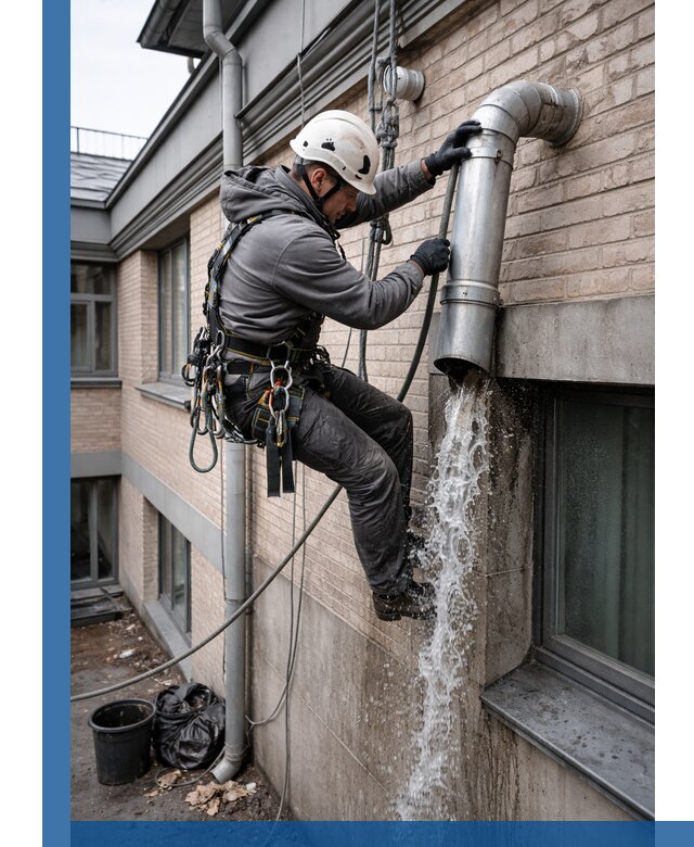 Профессиональная прочистка водосточных труб в Пензе с гарантией