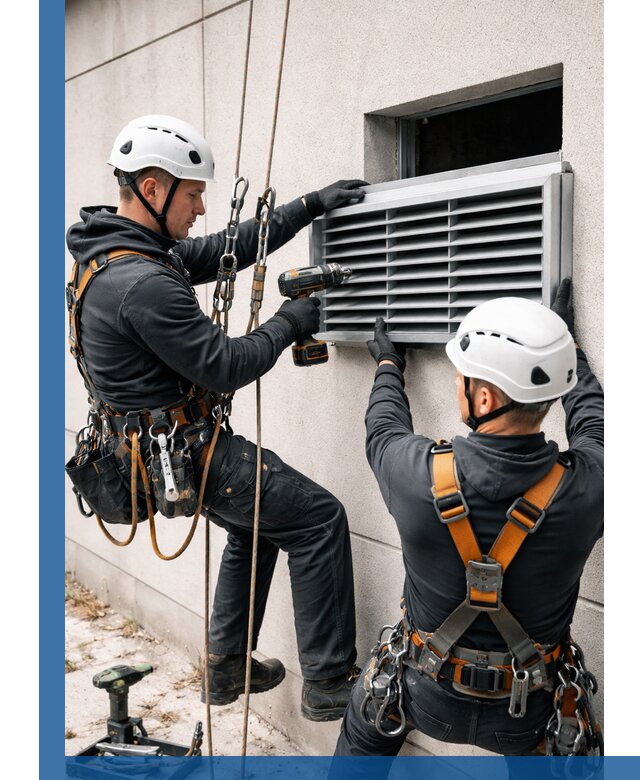 Монтаж вентиляционных решеток в Пензе профессиональный сервис