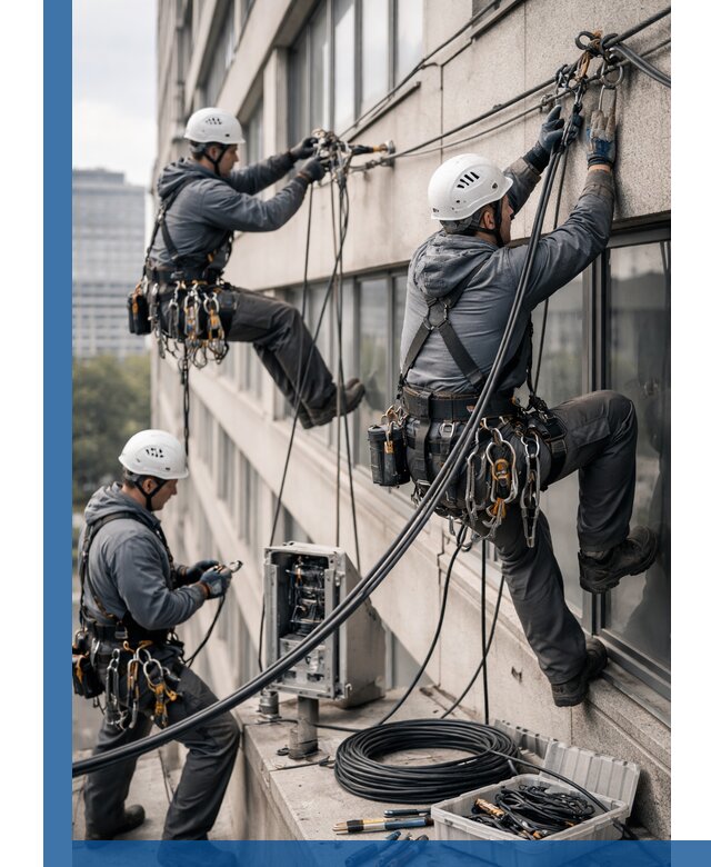 Прокладка оптоволоконного кабеля в Пензе под ключ с тестированием