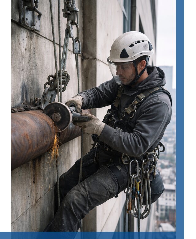 Резка металла на высоте в Пензе по цене от 4619 р. | ВЫСОТНИК-Пнз