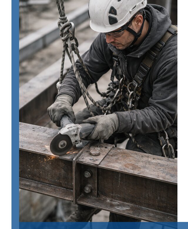 Резка металла на высоте в Пензе для зданий и конструкций