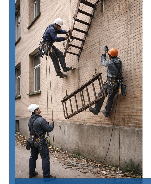 Демонтаж пожарной лестницы в Пензе быстро и безопасно