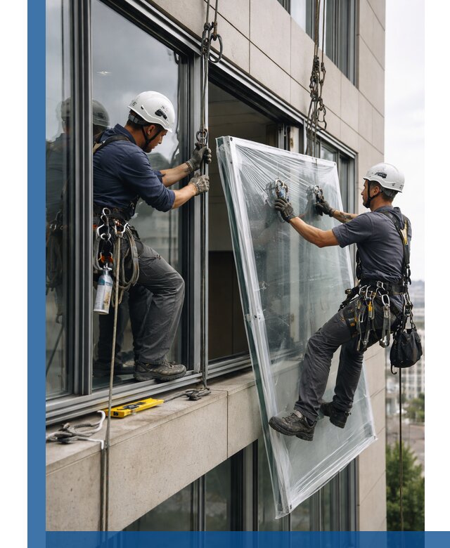 Профессиональная замена стекла в витраже в Пензе с гарантией