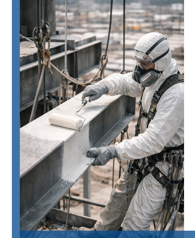 Профессиональная огнезащитная обработка металлоконструкций в Пензе