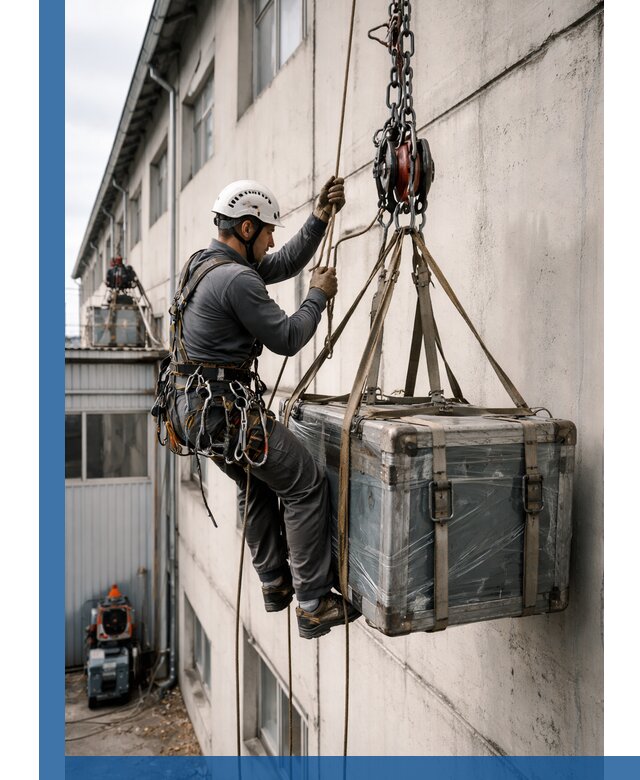 Подъем грузов на высоту в Пензе для промышленных объектов