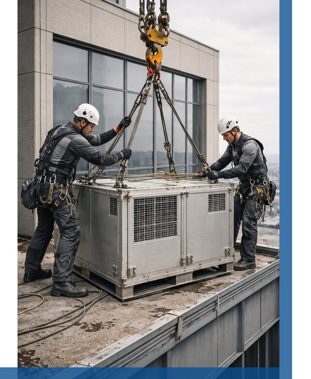 Такелажные работы на высоте в Пензе от 8212 р. | ВЫСОТНИК-Пнз