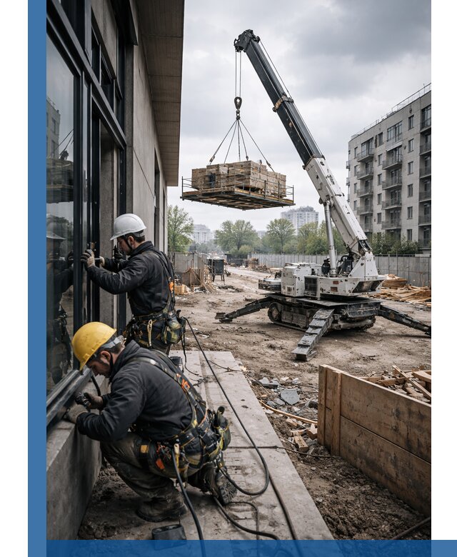 Аренда крана Пионер в Пензе для строительных работ