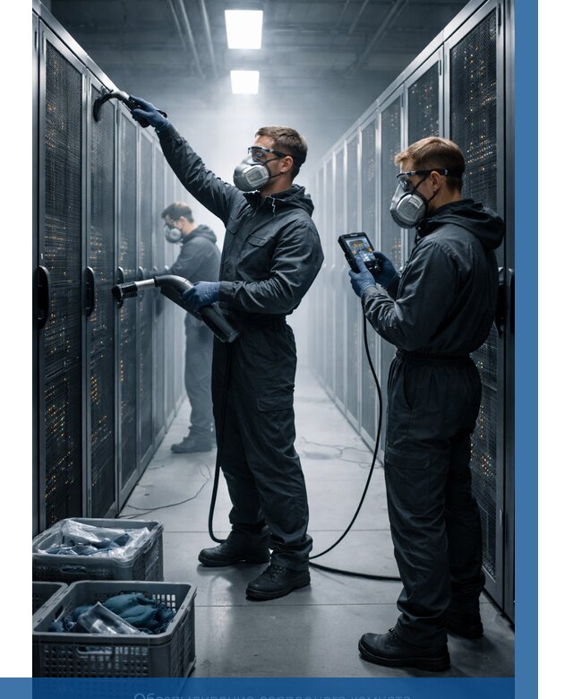 Обеспыливание серверной комнаты в Пензе от 4619 р. | ВЫСОТНИК-Пнз