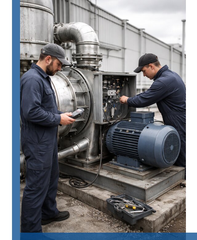 Техническое обслуживание промышленного оборудования в Пензе