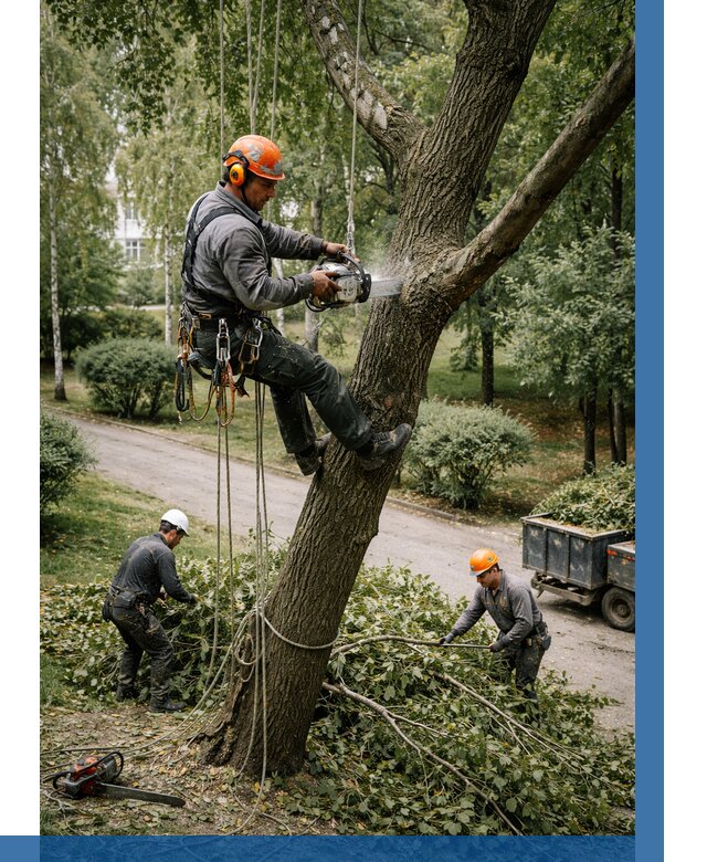 Кронирование деревьев в Пензе от 6672 р. | ВЫСОТНИК-Пнз