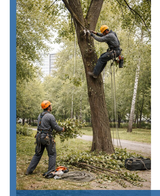 Санитарная обрезка деревьев в Пензе, профессионально и безопасно