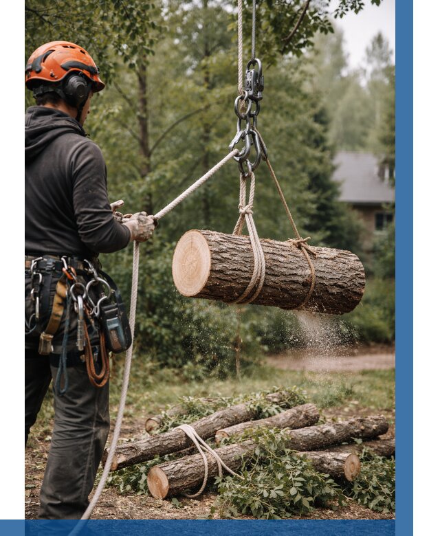 Валка деревьев частями в Пензе от 7699 р. | ВЫСОТНИК-Пнз