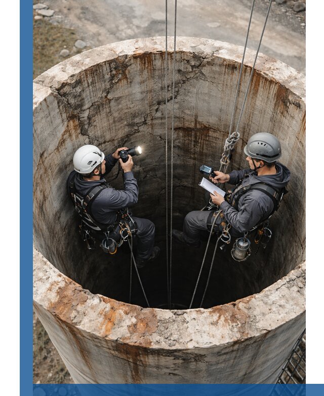 Обследование дымовой трубы: диагностика и оценка состояния в Пензе